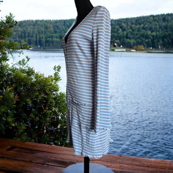 NWT WHITEROOM & CACTUS (S) A-Line Striped Dress - Picture 3 of 8